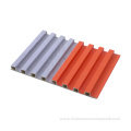 Plain Color Fluted Great Indoor Wpc Wall Panel